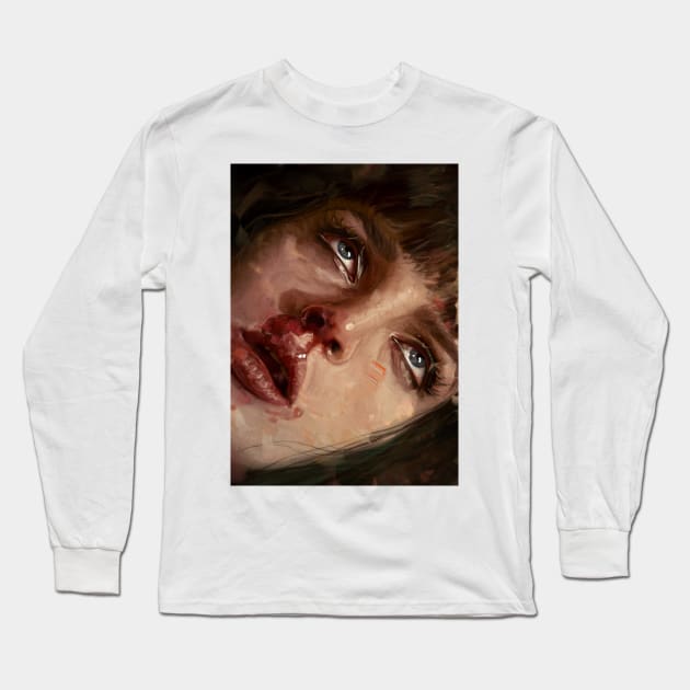 Mia Wallace Long Sleeve T-Shirt by dmitryb1